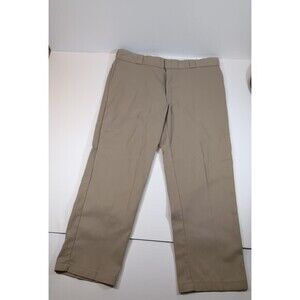 DICKIES 874 Tan Pants Men 42x30 Y2k Streetwear Sk8 Skate School Twill Chino‎ 42